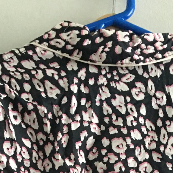 Victoria secret 100% cotton leopard print top - Picture 6 of 6